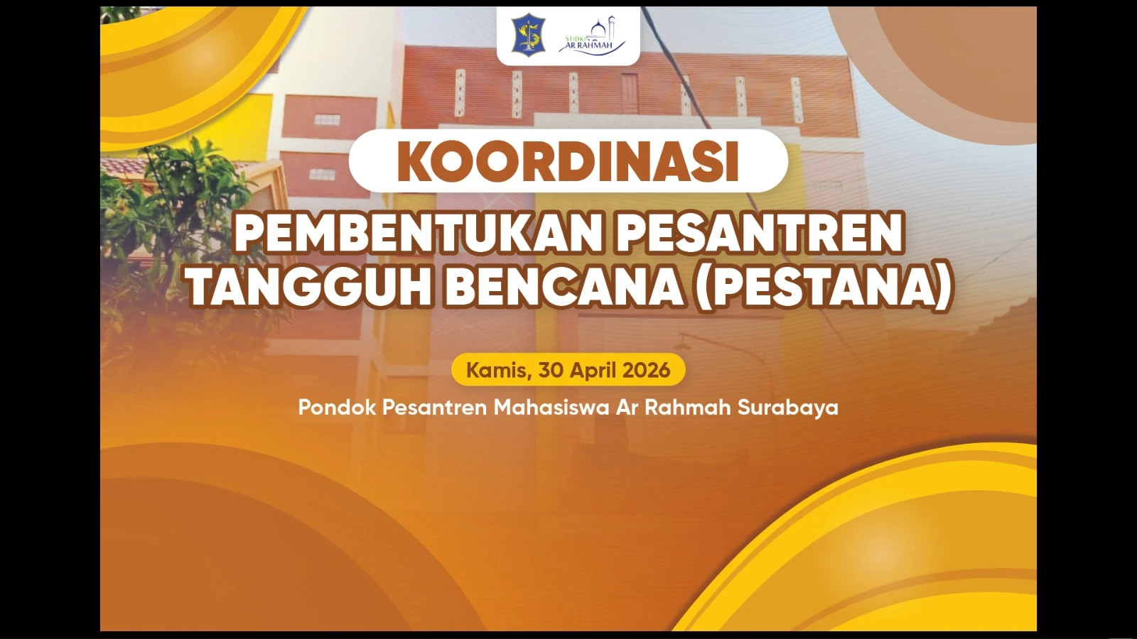 Menuju Pesantren Tangguh Bencana, STIDKI Ar Rahmah Koordinasi PESTANA Bersama BPBD Pemkot Surabaya