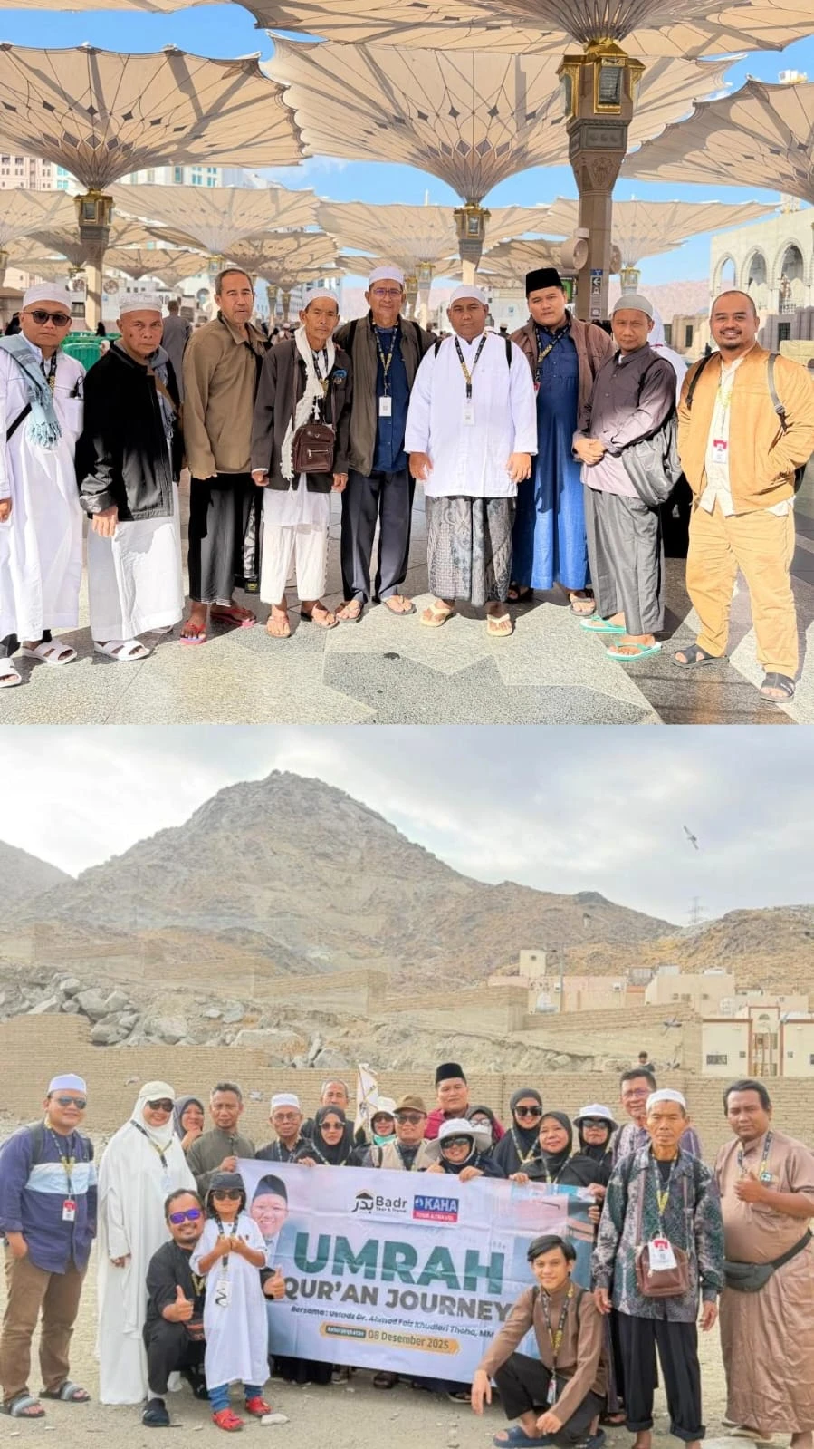 Wisudawan Berprestasi STIDKI Ar Rahmah Diberangkatkan Umrah Bersama Orang Tua pada Momentum Wisuda ke-VI